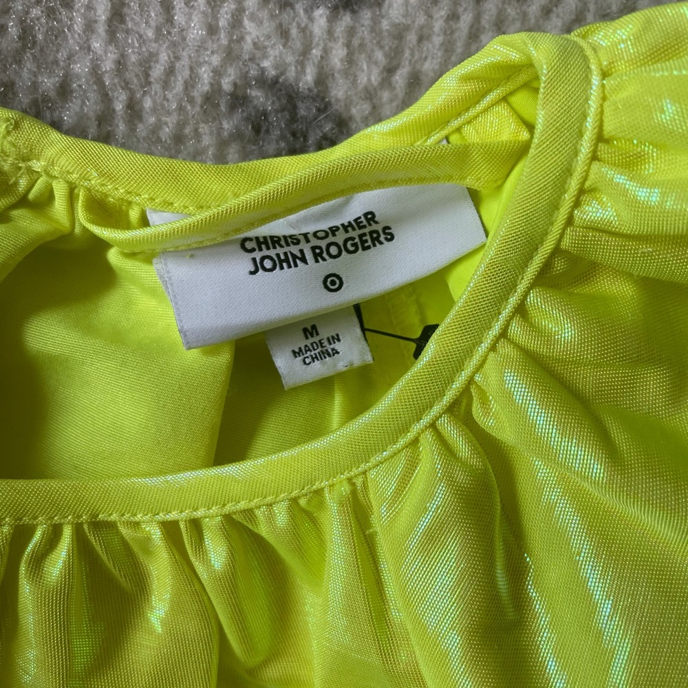 Christopher John Rogers For Target Puff Sleeve Ti… - image 5